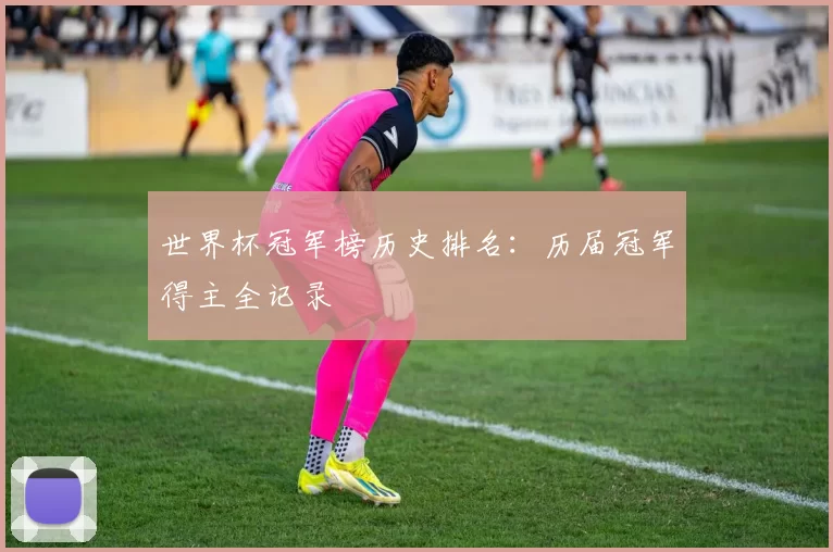 世界杯冠军榜历史排名:历届冠军得主全记录